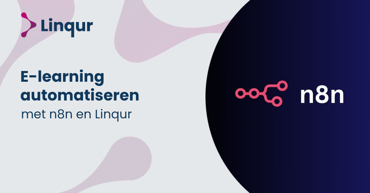 E-learning automatiseren met n8n en Linqur