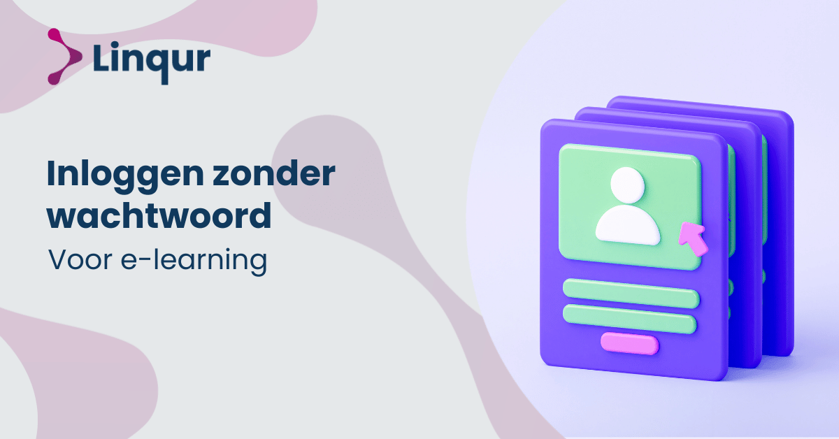 Inloggen zonder wachtwoord voor e-learning
